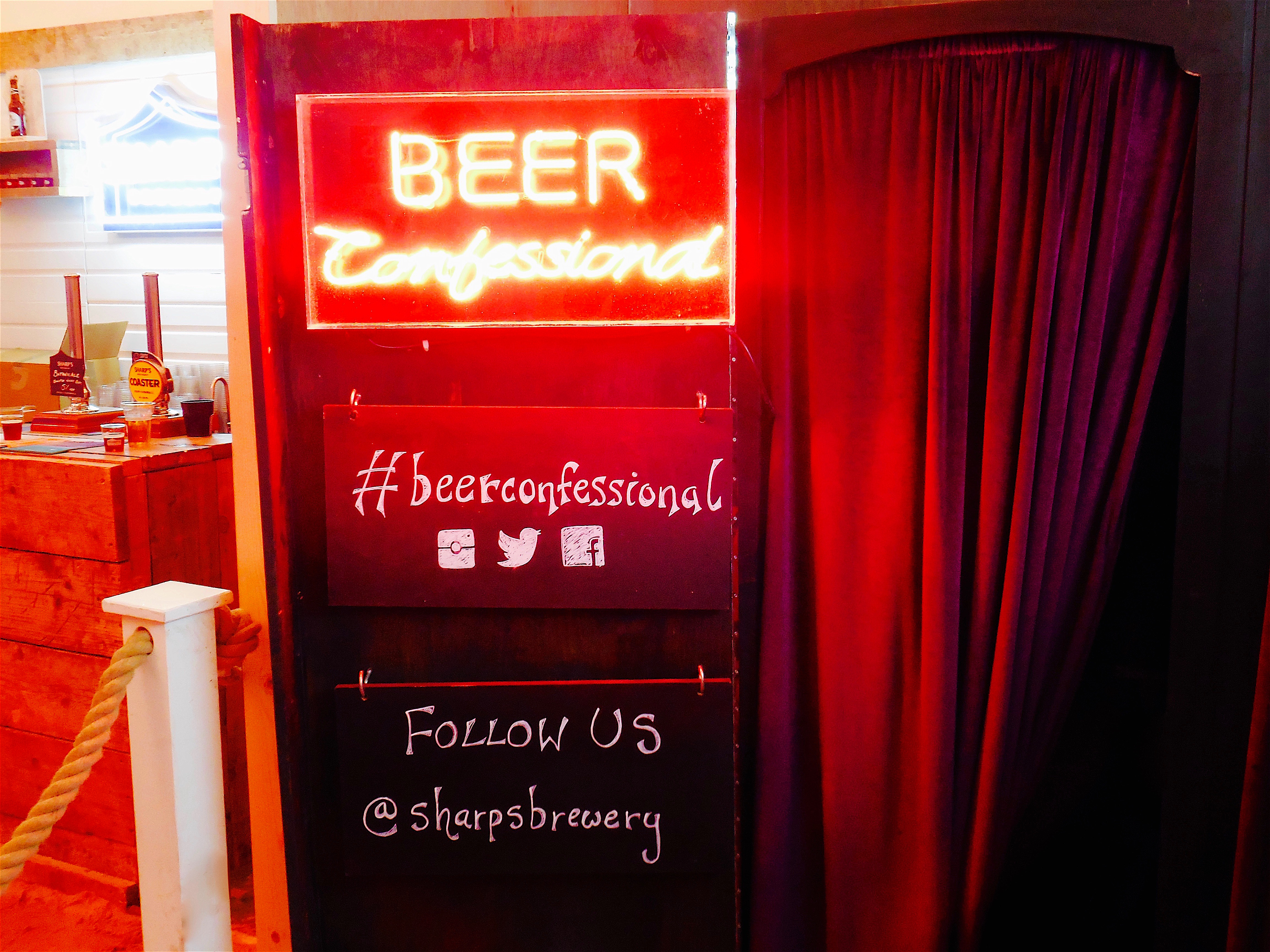 Sharp's Brewing Beer Confessional at London Beer Week 2017
