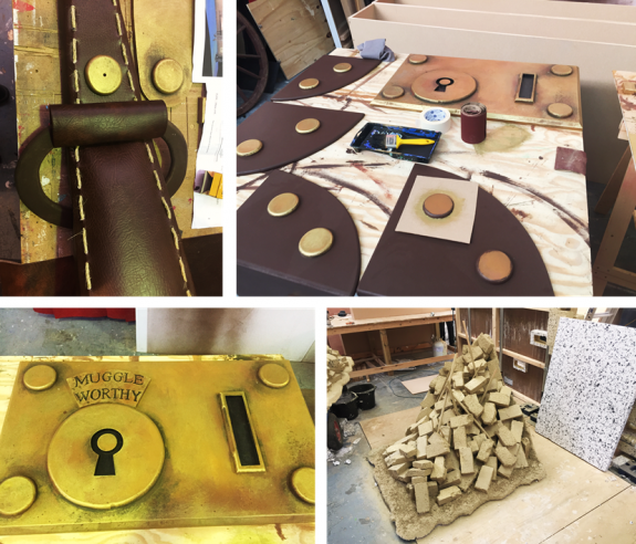Josh Corbett's work on the set of the European premiere of J.K. Rowling's Fantastic Beasts and Where To Find Them