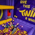 Cadbury's Obey your Mouth Campaign set built by Trinity Set and Stage